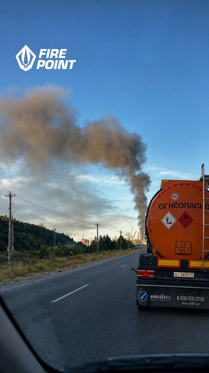 Ukraine strikes Russia's major Ust-Luga oil port on Baltic Sea
